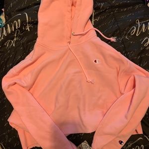 Champion cropped hoodie size M